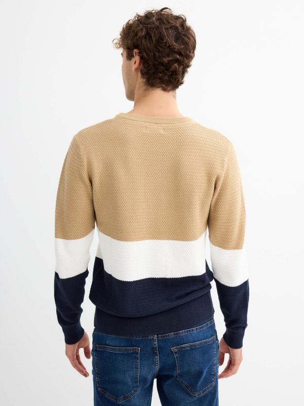 In Side Jersey Punto Rayas