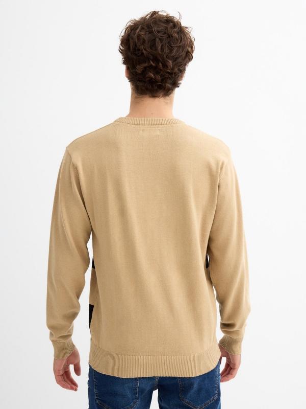 In Side Jersey Punto Rayas