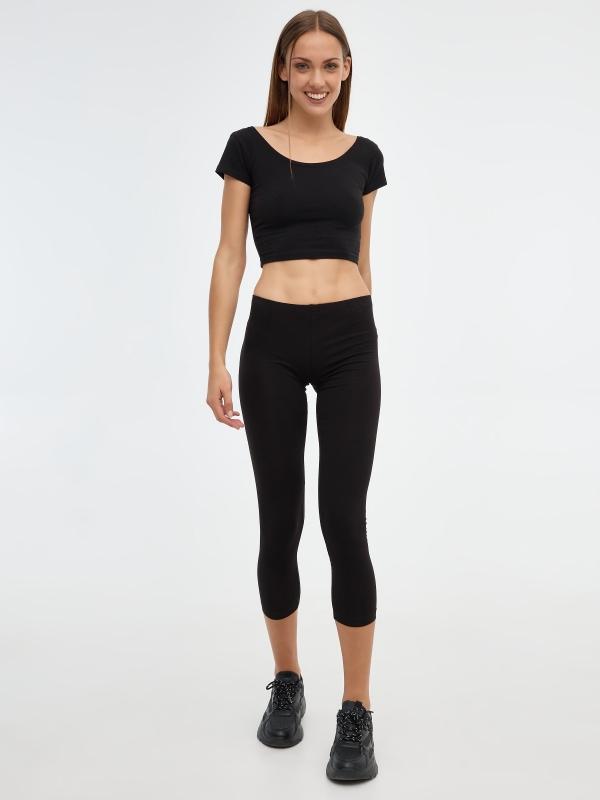 In Side Legging Básico Capri