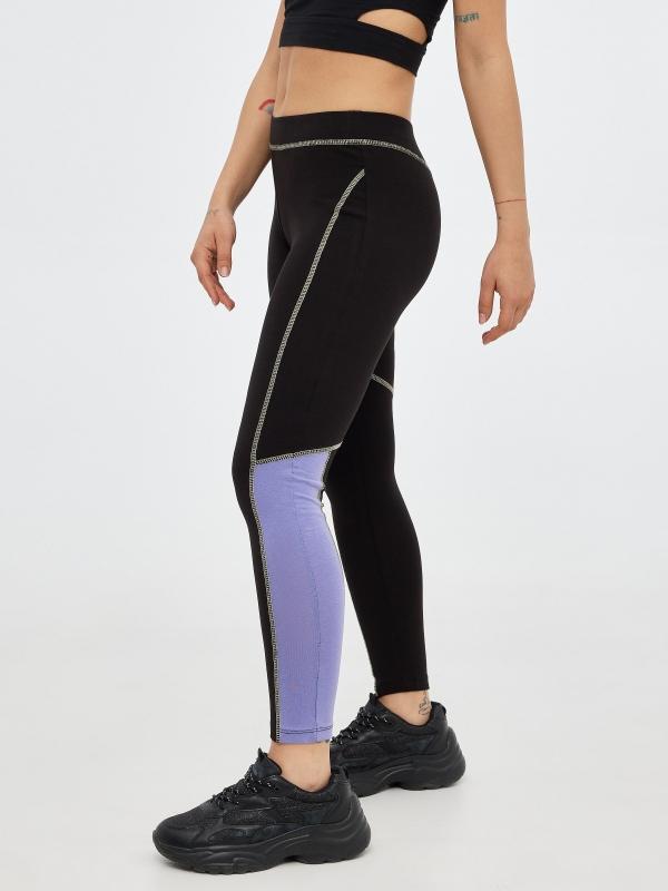 In Side Legging Con Contrastes