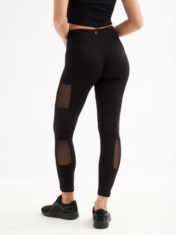 In Side Legging Con Detalle De Redecilla