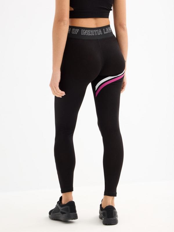 In Side Leggings Con Estampado