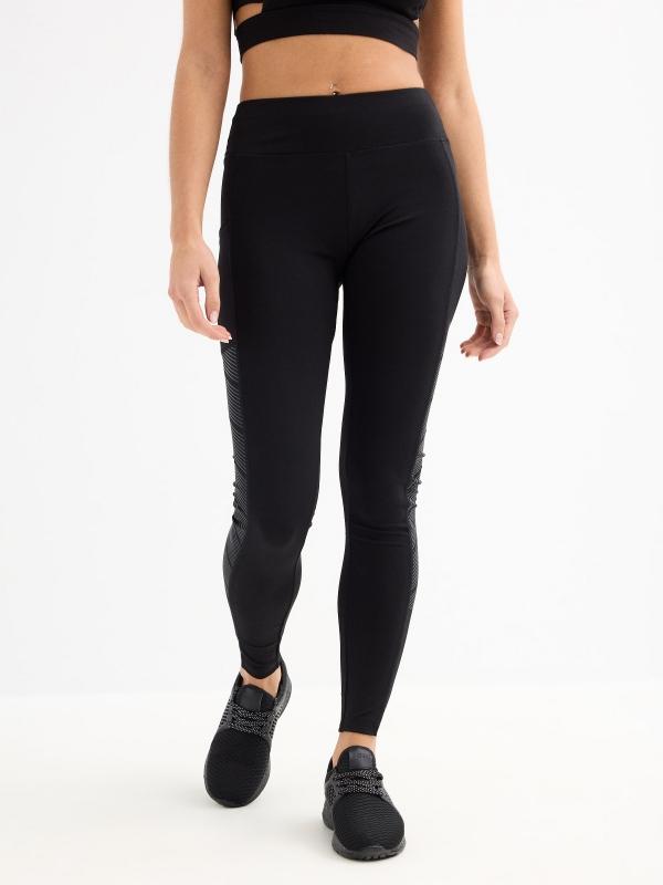 In Side Leggings De Rayas Finas