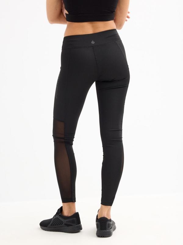 In Side Leggings Detalle Mesh