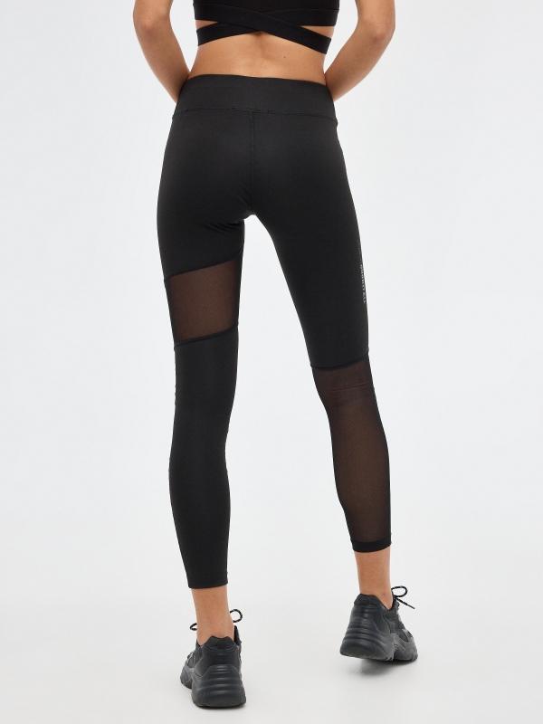 In Side Leggings Detalles Mesh