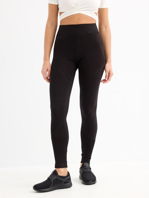 In Side Leggings Detalles Mesh