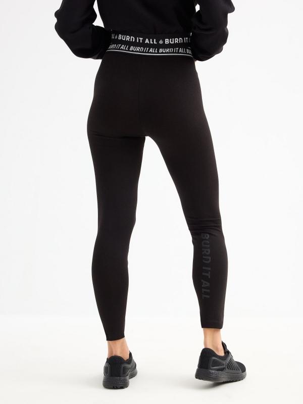 In Side Leggings Goma Texto