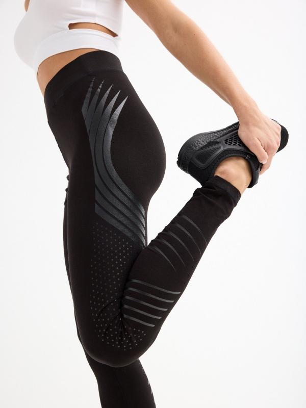 In Side Leggings Print En Los Laterales