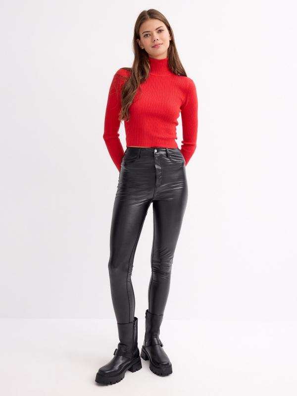 In side Leggings superskinny polipiel