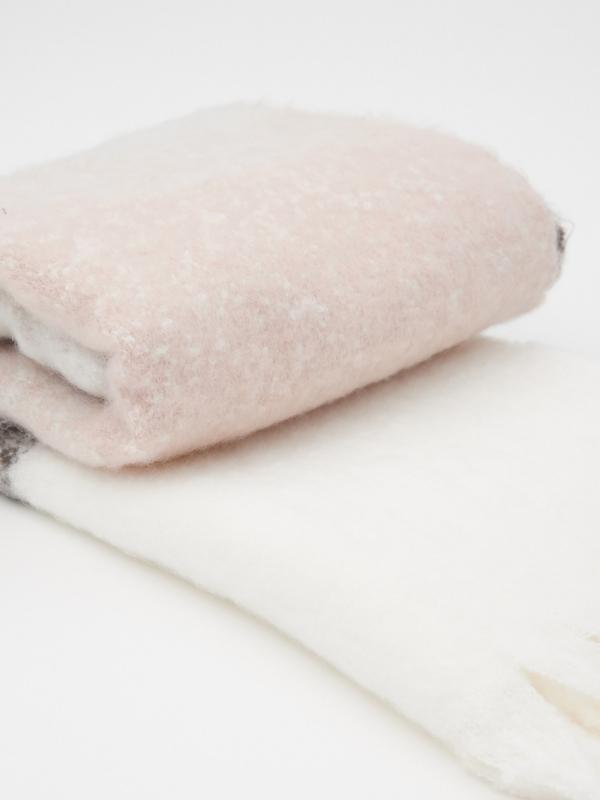 In Side Maxi Bufanda Blanca