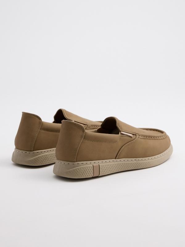 In Side Mocasines Camel