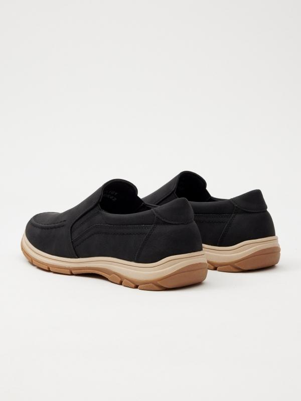 In Side Mocasines De Polipiel Con Elasticos