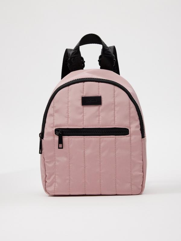 In side Mochila casual rosa