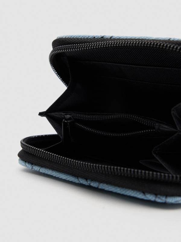 In Side Monedero Denim
