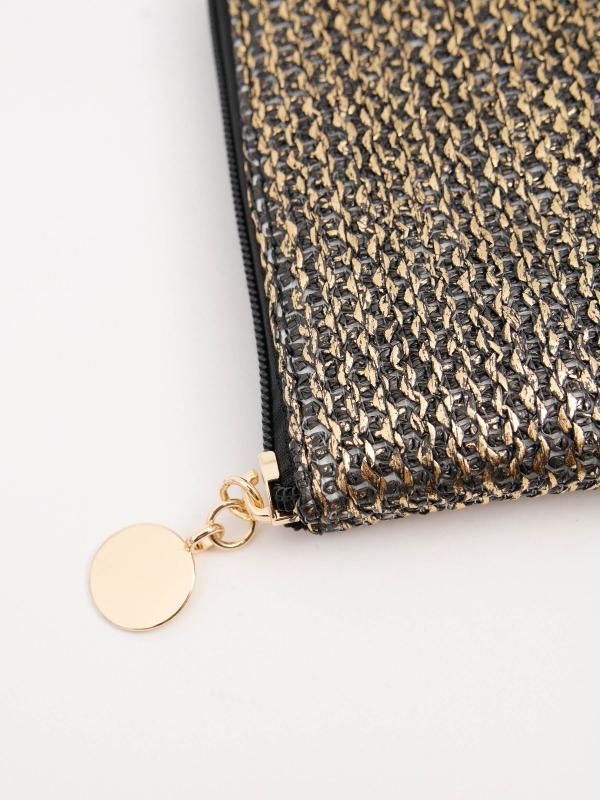 In Side Monedero Efecto Metalizado