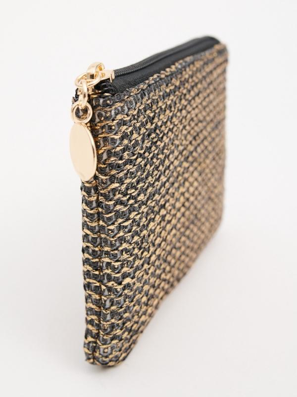 In Side Monedero Efecto Metalizado