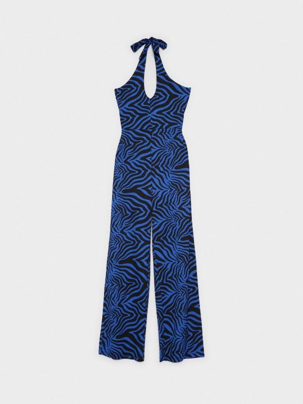 In Side Mono Animal Print Azul