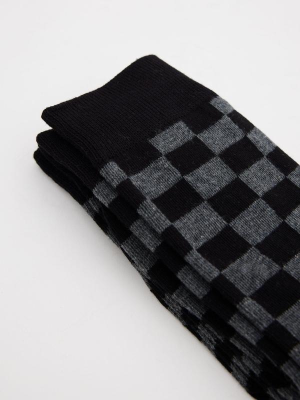 In Side Pack 2 Calcetines Print Geometricos