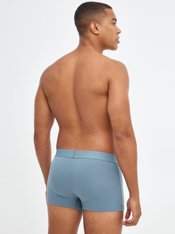 In Side Pack 3 Boxers Tonos Azules