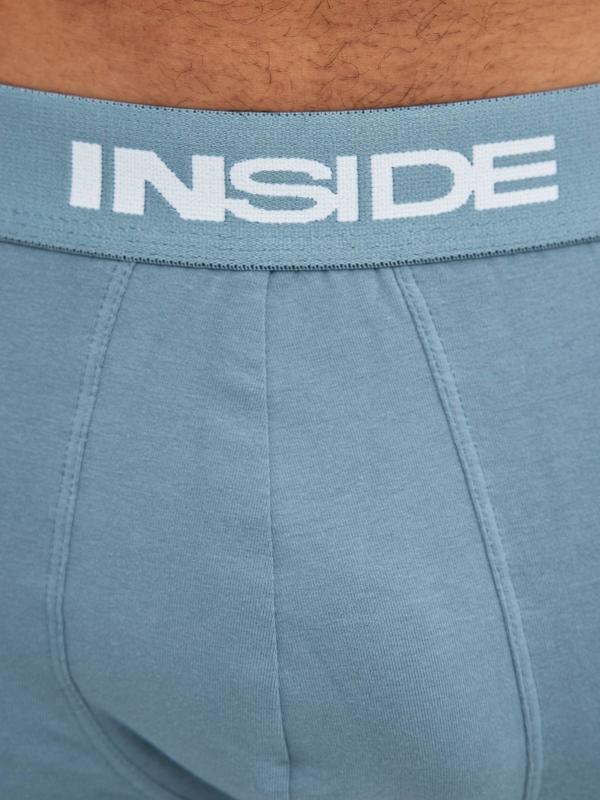 In Side Pack 3 Boxers Tonos Azules