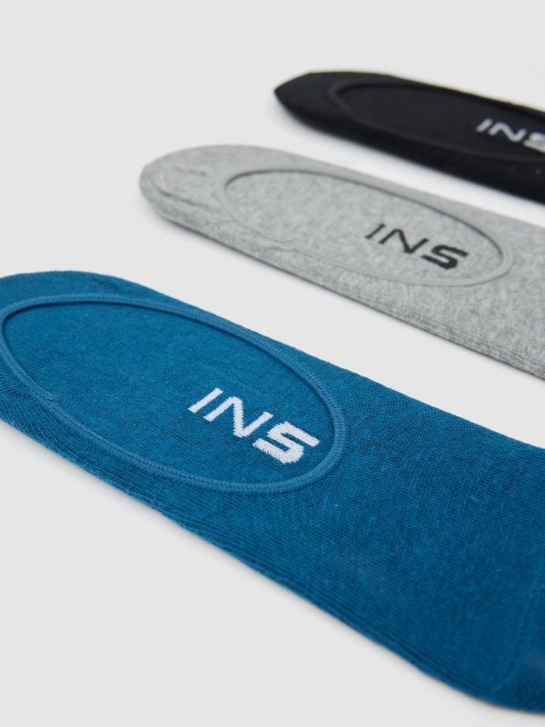 In Side Pack 3 Calcetines Invisibles