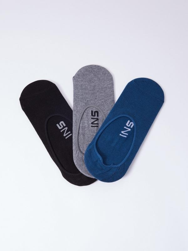 In side Pack 3 calcetines invisibles