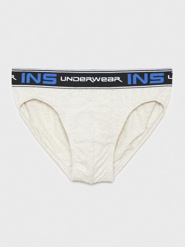 In Side Pack 3 Slips Cinturilla Estampada