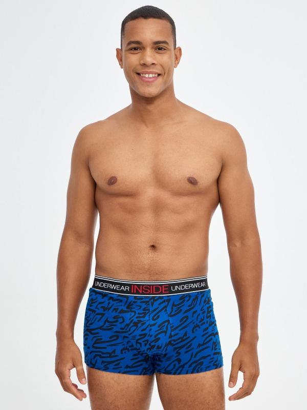 In side Pack 4 boxers estampados