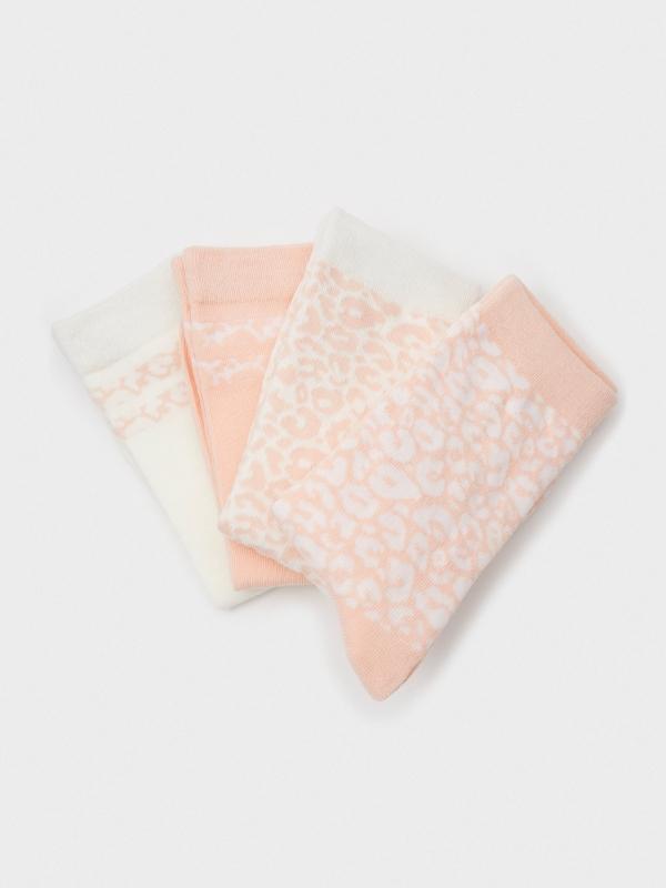 In Side Pack 4 Calcetines Animal Print