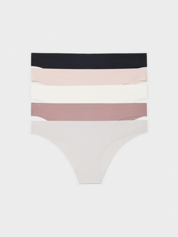 In side Pack 5 braguitas sin costuras neutro