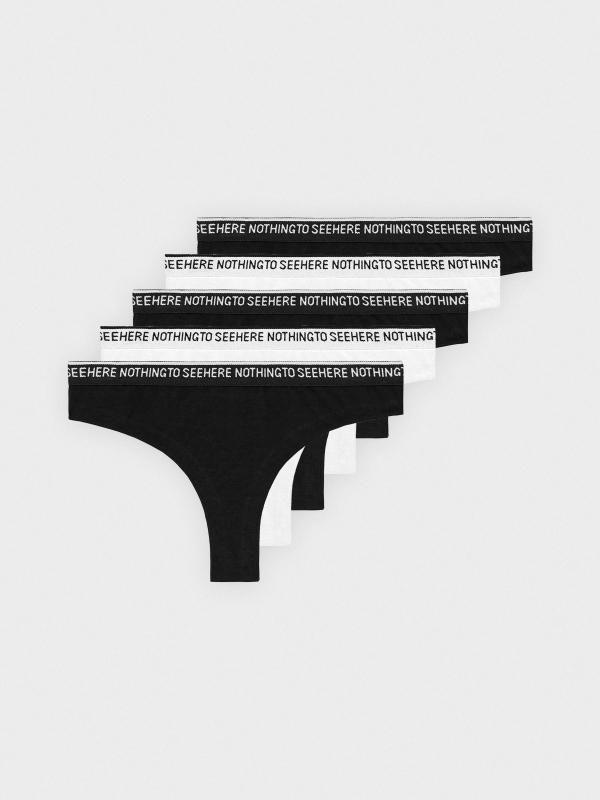 In side Pack 5 tanga Nothing To See