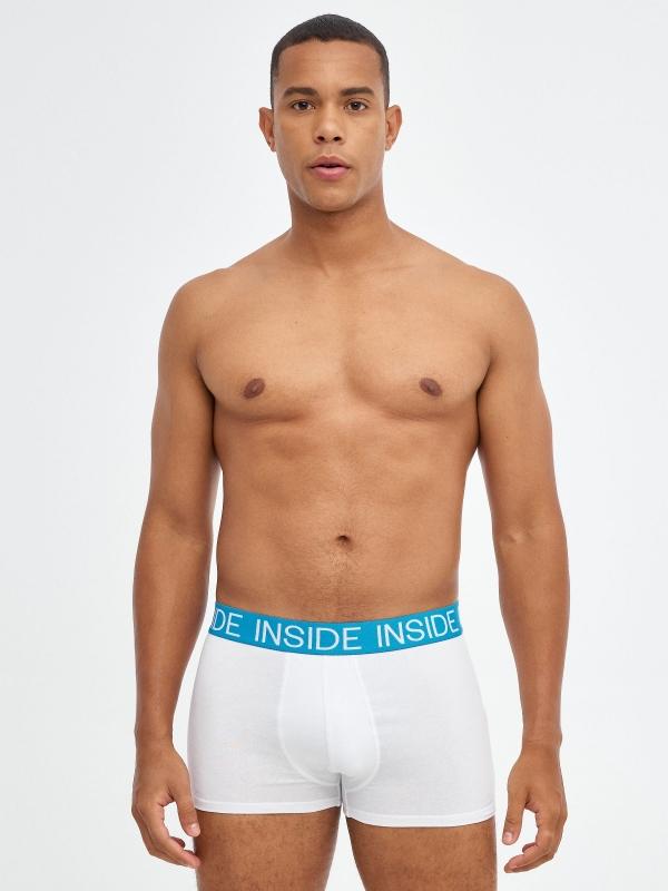 In side Pack 6 boxers colores