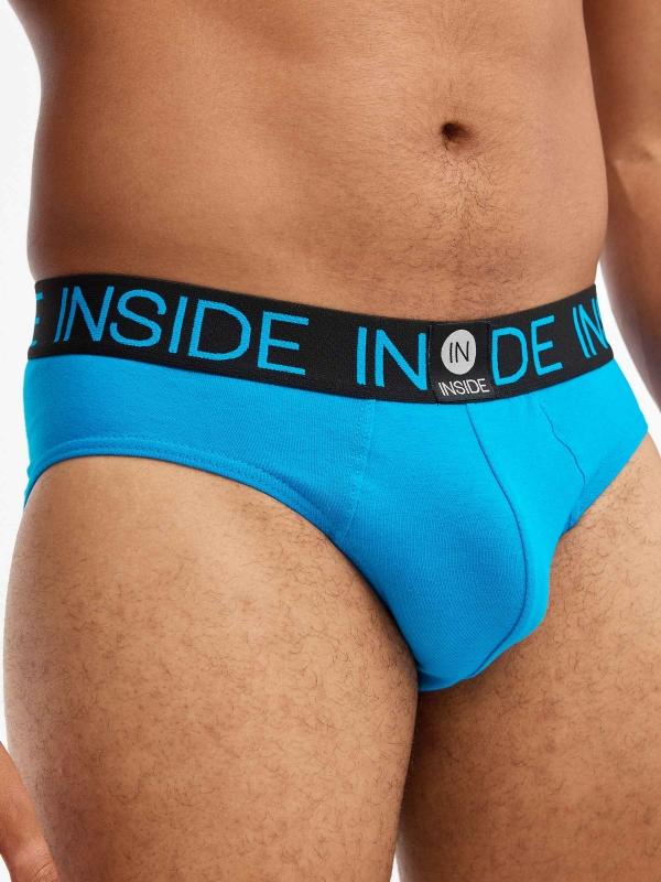 In Side Pack 6 Boxers Con Contrastes