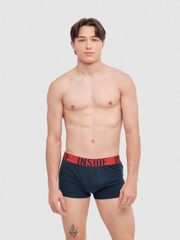 In side Pack 6 calzoncillos boxer combinados