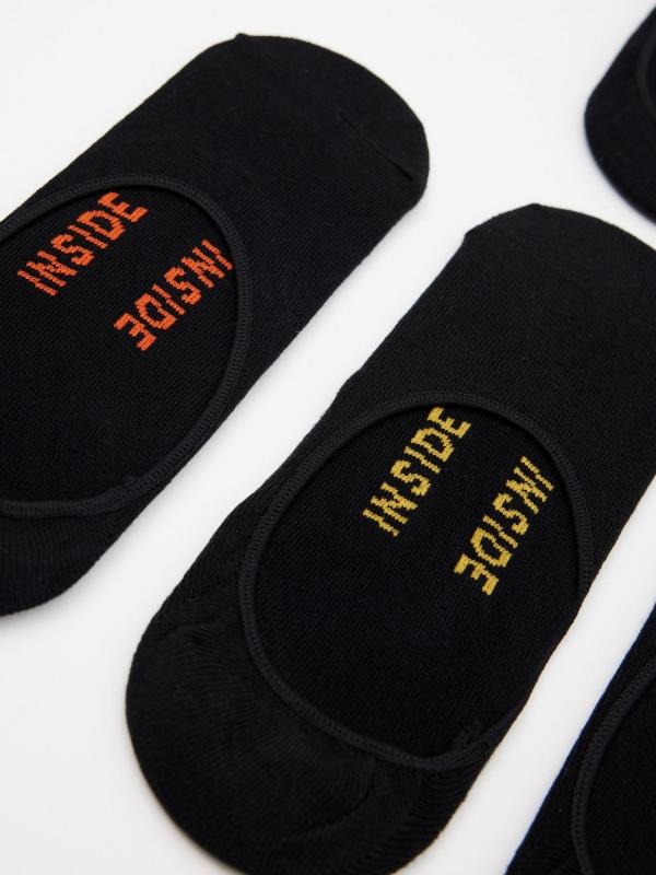 In Side Pack 7 Pinkies Negro