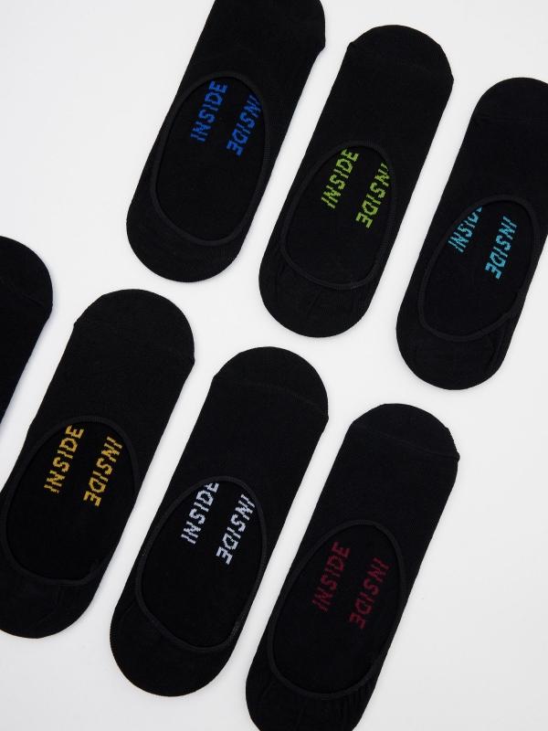 In Side Pack 7 Pinkies Negro