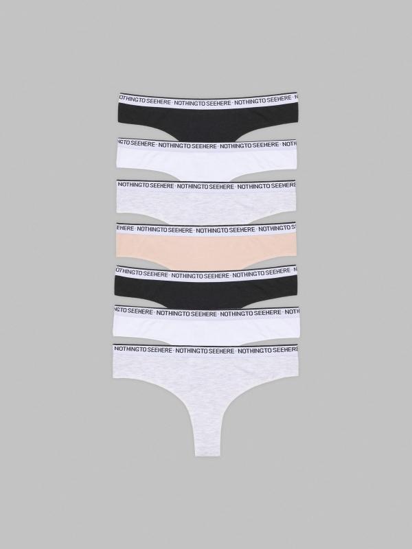 In side Pack 7 tangas deportivos