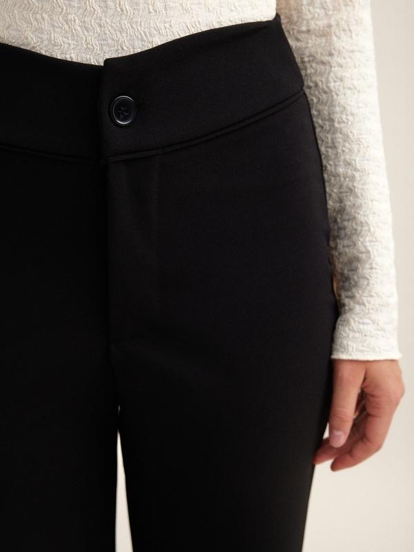 In Side Pantalón Elástico Wide Leg