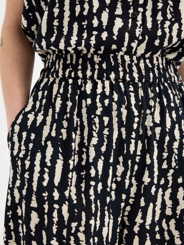 In Side Pantalón Fluido Estampado