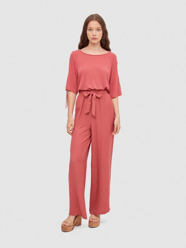 In Side Pantalón Fluido Lazo