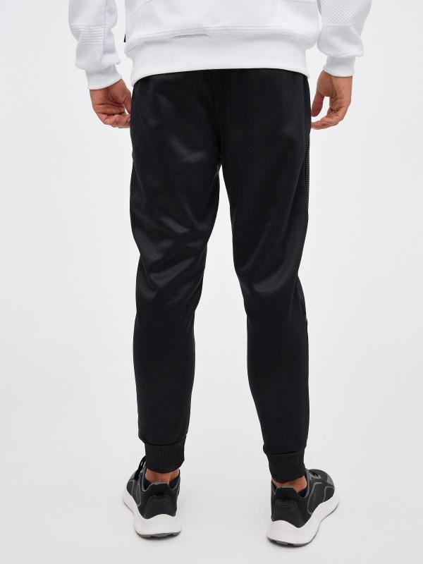 In Side Pantalón Jogger Negro