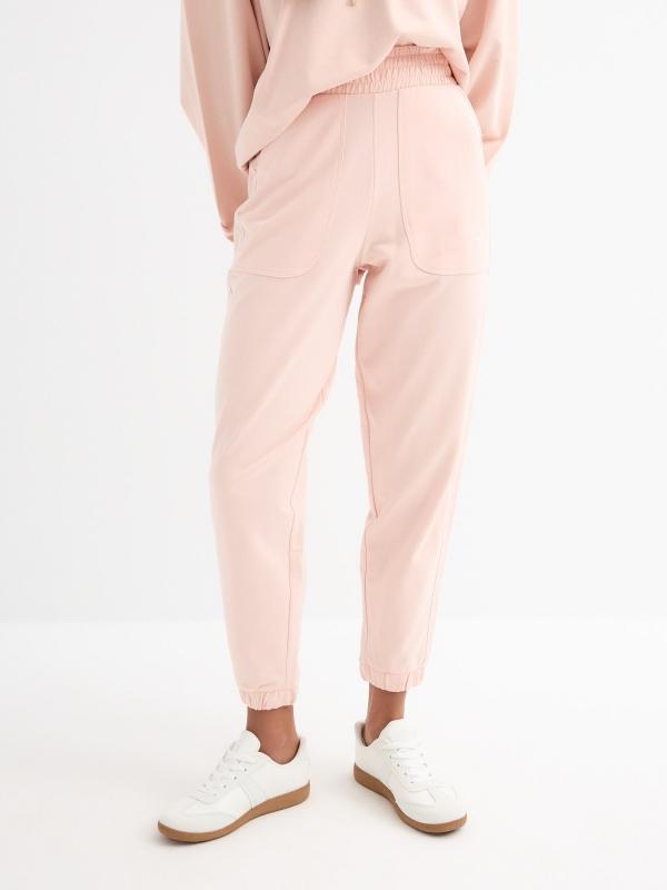 In Side Pantalón Jogger Print Graphic