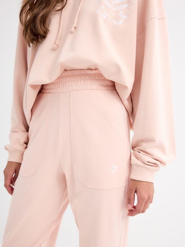 In Side Pantalón Jogger Print Graphic