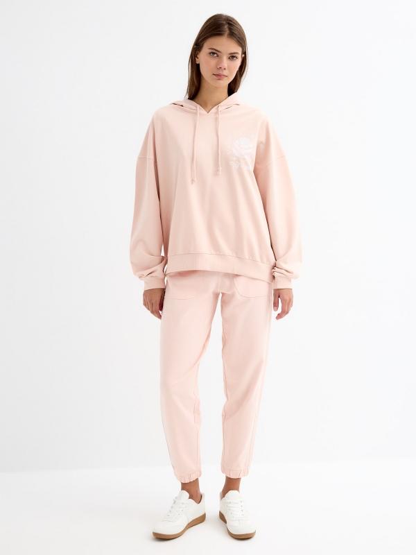 In side Pantalón jogger print graphic