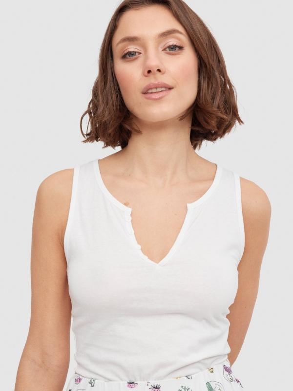 In Side Pijama De Flores