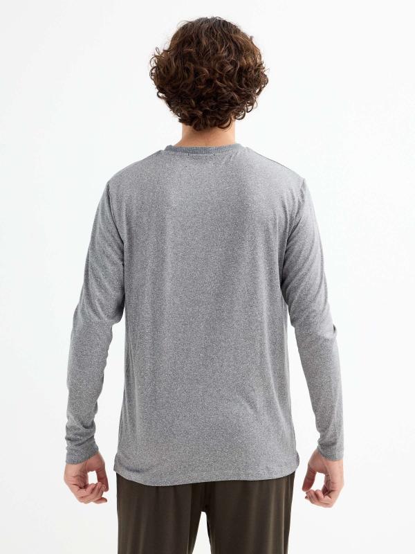 In Side Pijama Manga Larga Liso