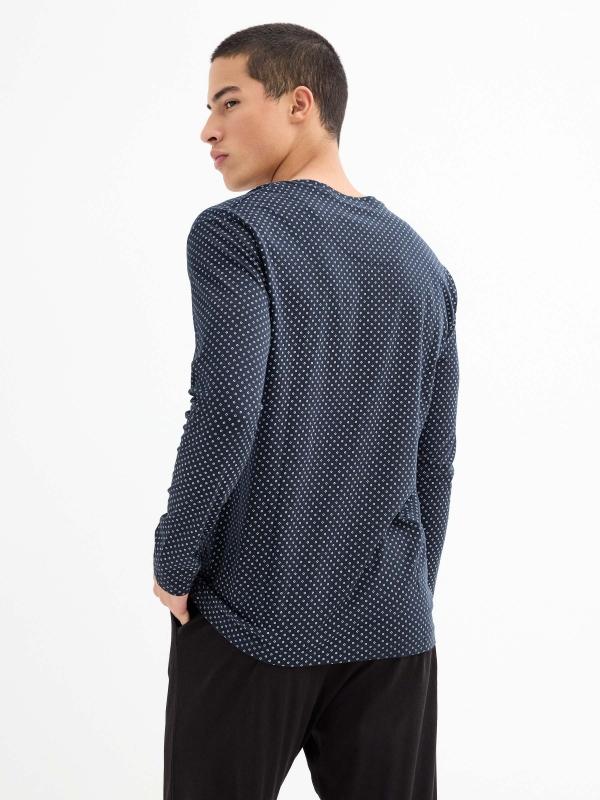 In Side Pijama Manga Larga Puntos