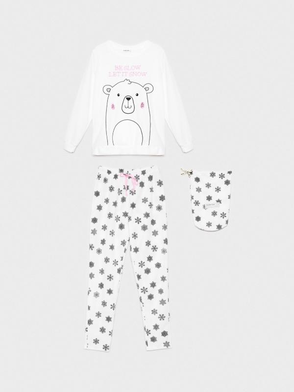 In Side Pijama Oso Polar
