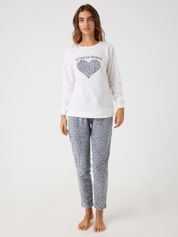 In Side Pijama Polar Wild