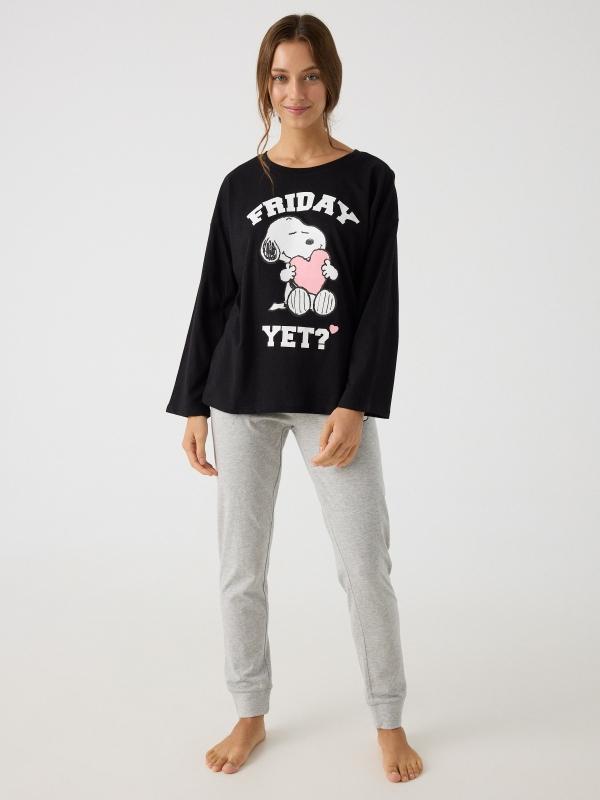 In Side Pijama Snoopy